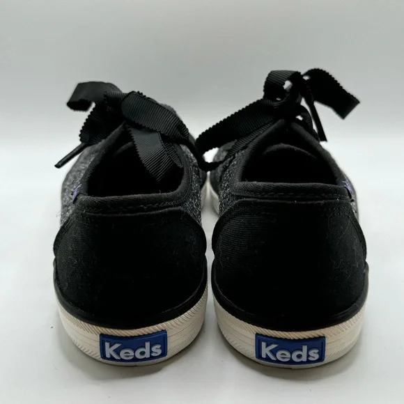 Keds Black Sequin Sneakers - Picture 3 of 6